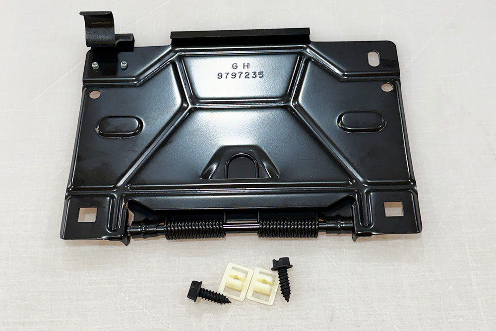 1970-73 Firebird and Trans Am Rear License Plate Fuel Door Assembly