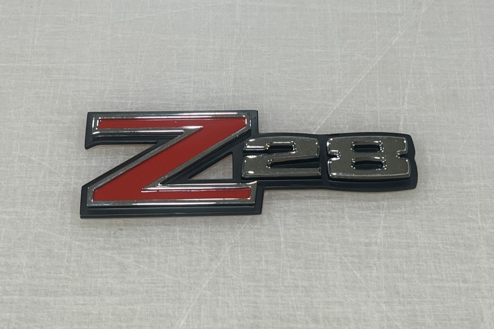 1970-74 Camaro Front Fender Z28 Emblem (Adhesive Back)