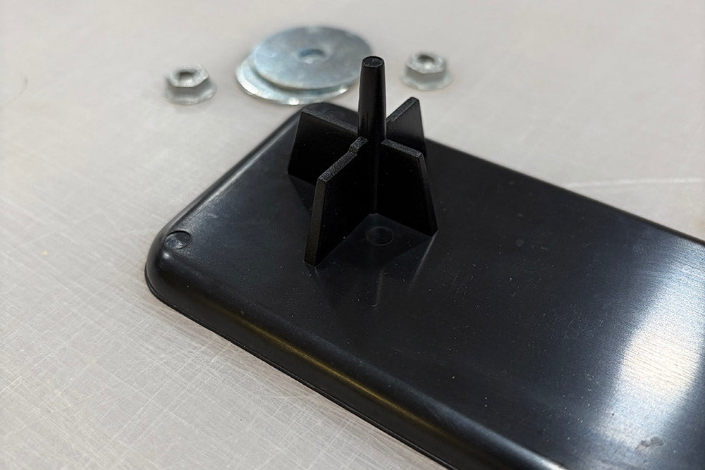 1970-81 Firebird Radio Delete Plate