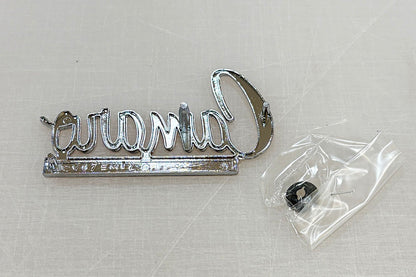 1970 "Camaro By Chevrolet" Trunk Lid Emblem