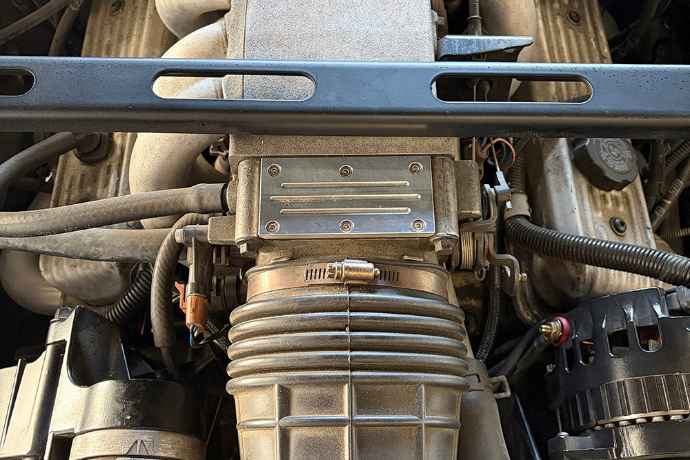 1985-1997 Camaro/Firebird TPI/LT1 Billet Aluminum Throttle Body Plate Cover w/ Screws