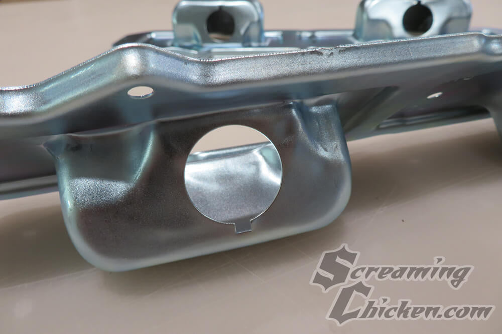 1967-68 Camaro Tail Light Backing Plates- socket slot