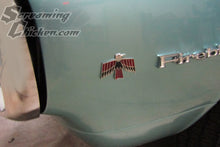 1967-68 Firebird Fender Crest Emblem- installed