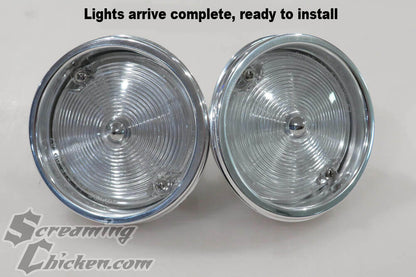 1967 Camaro Halo Parking Lights- uninstalled
