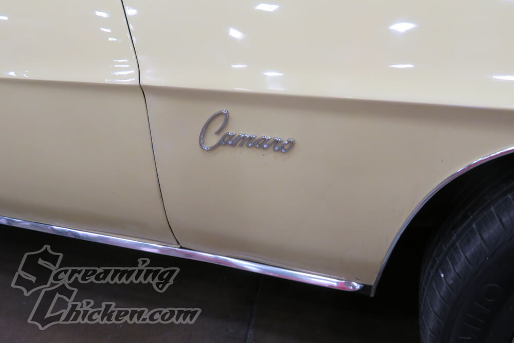 1968-69 Camaro Fender Emblem- installed
