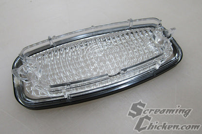 1968 Camaro Standard Parking Lamp Lens (Satin Black trim ring)