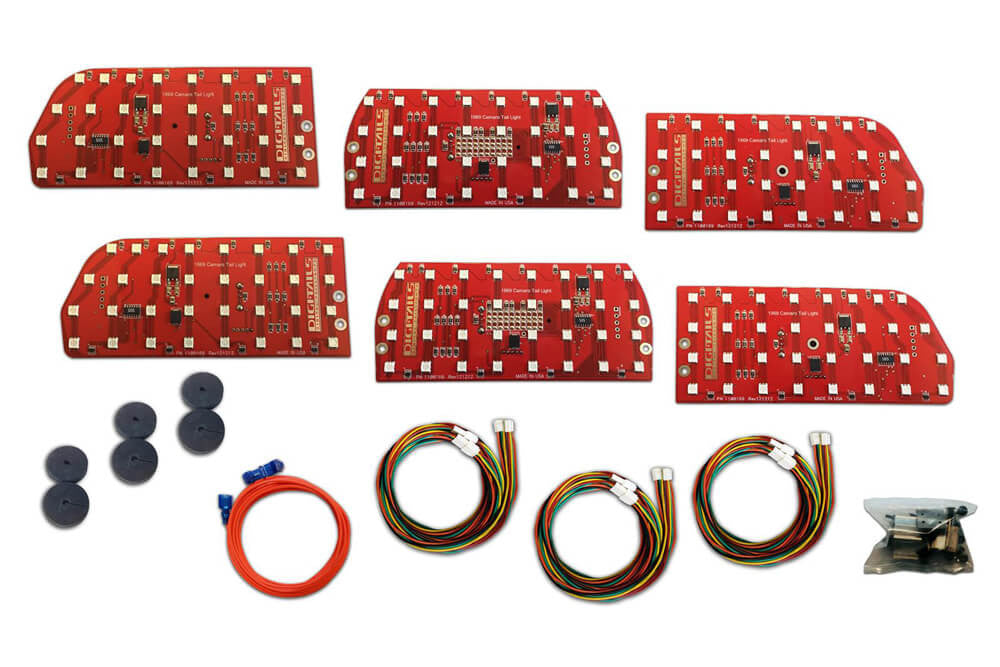 1969 Camaro RS Digi-Tails LED Tail Light Panels 