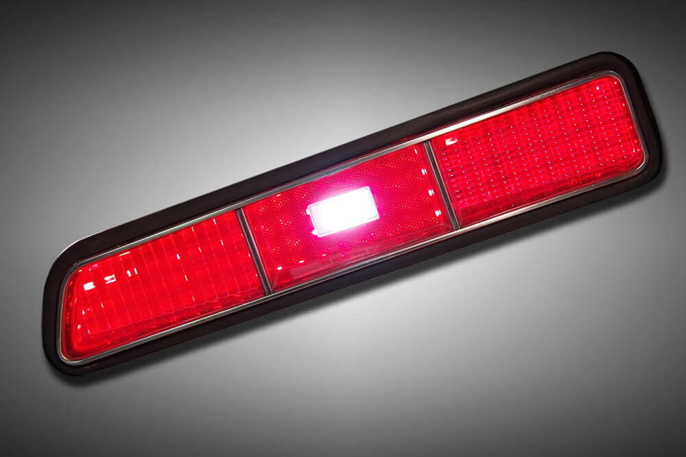  1969 Camaro Digi-Tails LED Tail Light Panels w/LED Reverse- installed closeup