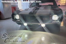 1969 Camaro Complete Parking Lights With LED bulbs- illuminated 