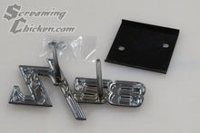 1969 Camaro Z28 Grill Emblem w/Retainer- back view
