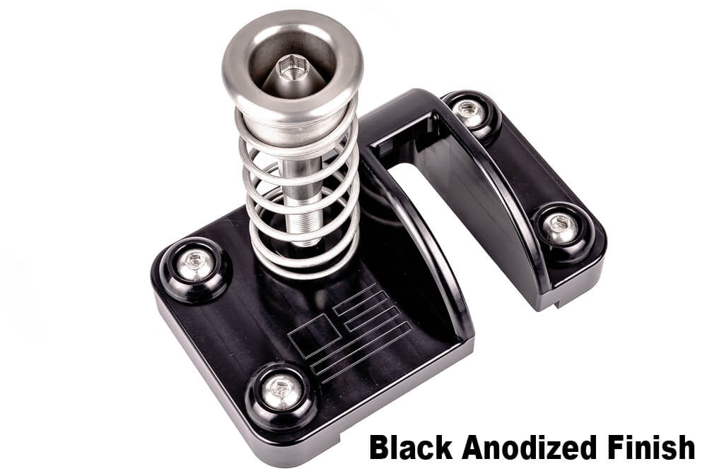 1967-81 Camaro LG Billet Aluminum Hood Latch Assembly- black