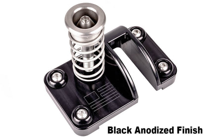 1967-81 Camaro LG Billet Aluminum Hood Latch Assembly- black