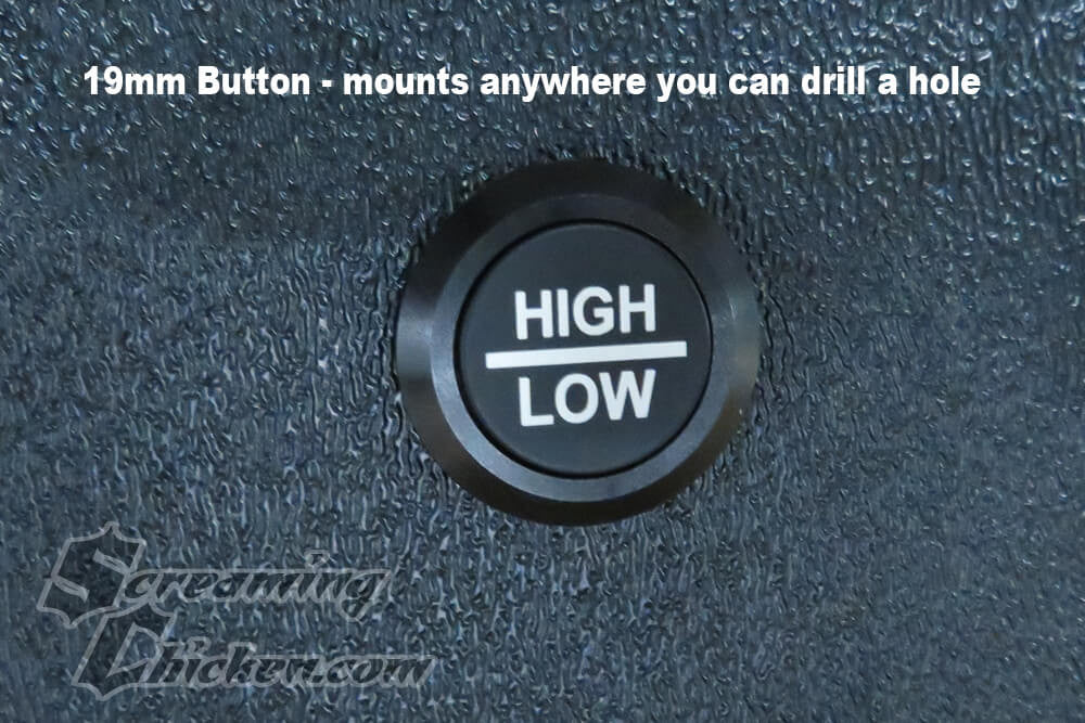 1967-69 Camaro/Firebird Off The Floor Dimmer Switch- installed