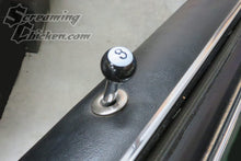 1967-81 Camaro/Firebird Pool Ball Door Lock Knobs- installed