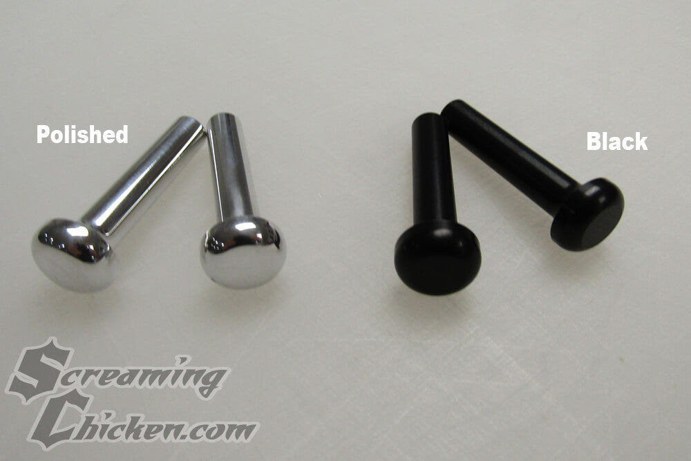 1967-81 Camaro/Firebird OE Style Billet Door Lock Knobs- uninstalled