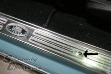 1967-69 Camaro/Firebird Scuff Plate Screws- installed