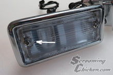 1967-68 Camaro RS Reverse Light Lens Screw Set- installed