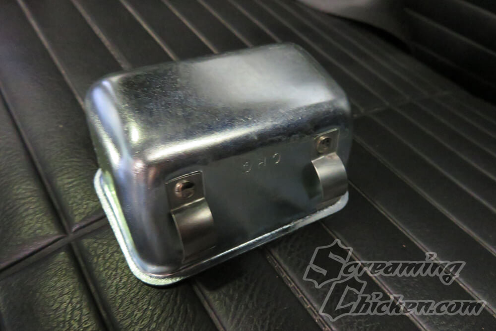 1967 Camaro/Firebird Console Ash Tray- bottom view
