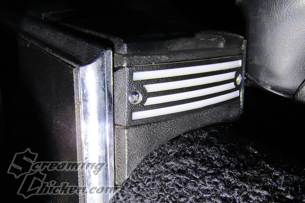 1967 Camaro/Firebird Center Console Complete LED Light Assembly- installed