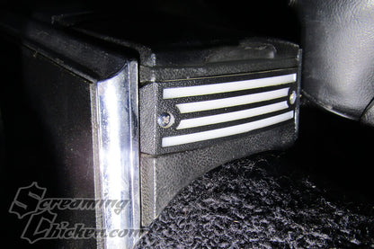 1967 Camaro/Firebird Center Console Complete LED Light Assembly- installed