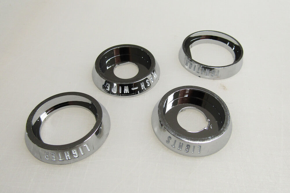 1968 Camaro/Firebird Dash Knob Bezel Set