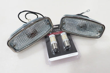 1968 Camaro Complete Parking Lights With LED bulbs