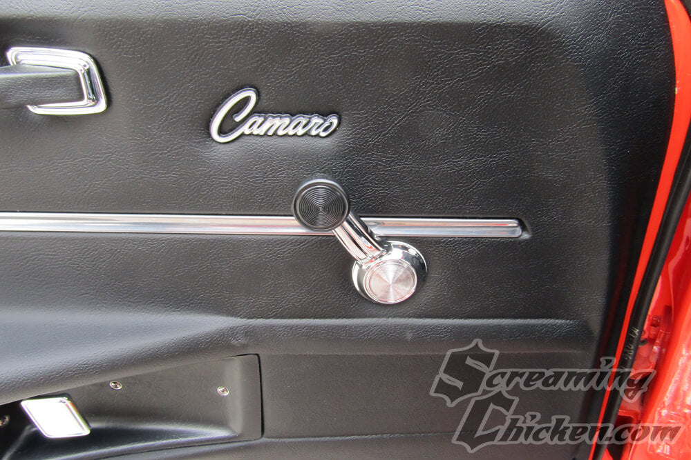 1968-69 Camaro Deluxe Door Panel Emblems – Screaming Chicken