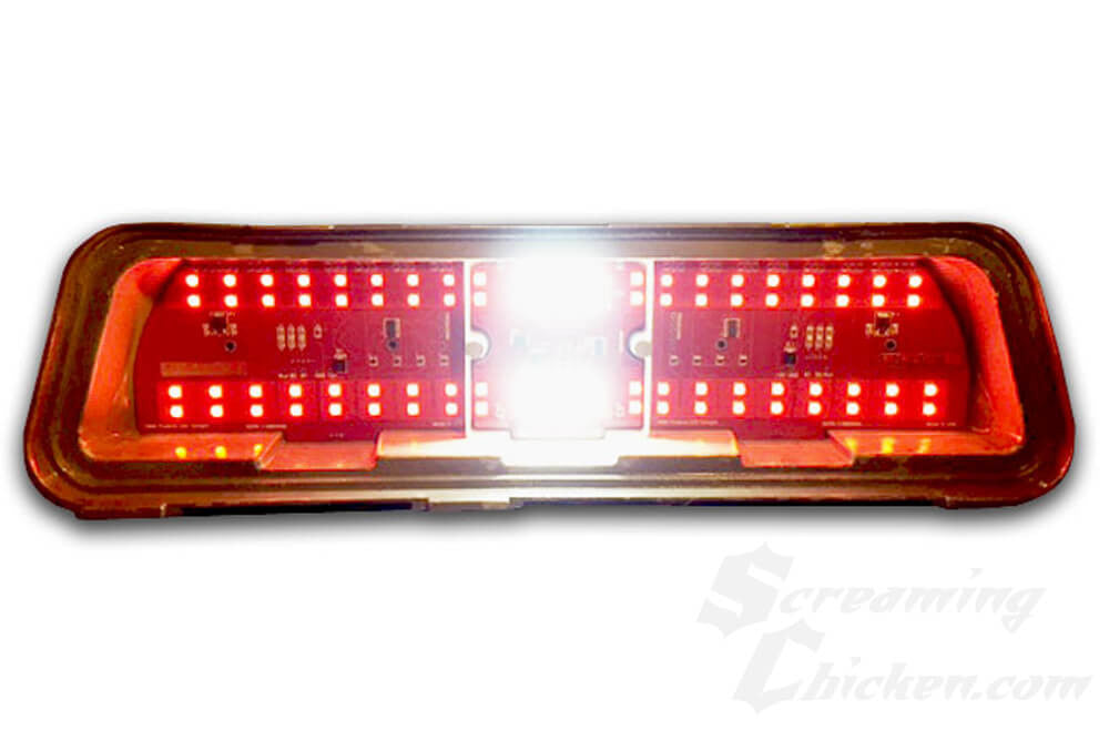 1969 Pontiac Firebird Digi-Tails LED Taillight Panels w/LED Reverse- uinstalled