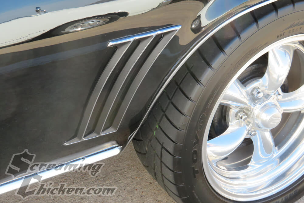 1969 Camaro Quarter Panel Louvers- installed 3