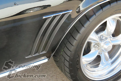 1969 Camaro Quarter Panel Louvers- installed 3