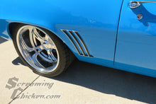1969 Camaro Quarter Panel Louvers- installed 1