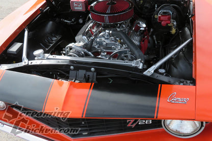1967-69 Camaro/Firebird Chrome OE Style Fender Braces  - installed 1