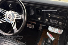 1969 Firebird Dash Clock/Gauge Delete Plate