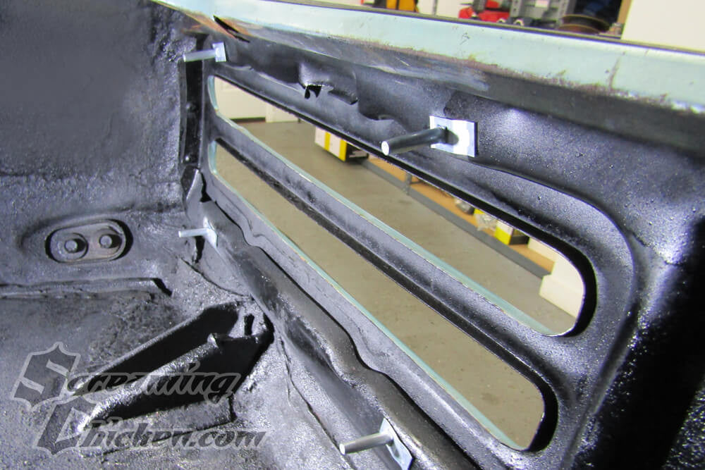 1967-68 Firebird Tail Light Housing Hardware- installed