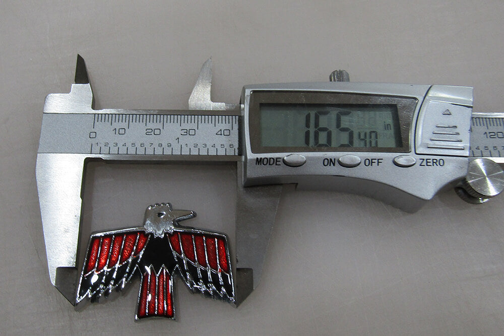 1967-69 Firebird Glove Box Door Emblem with 3M Tape Backing