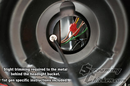 1967-69 Camaro LED Headlight Kit (pair)- bucket mod needed