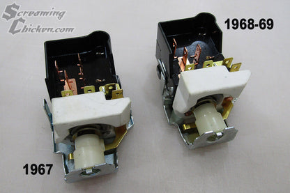 1967-69 Firebird Headlight Switch