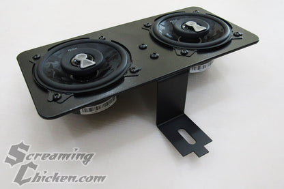 Dual JBL Stage3 speakers mounted to first-gen F-body bracket