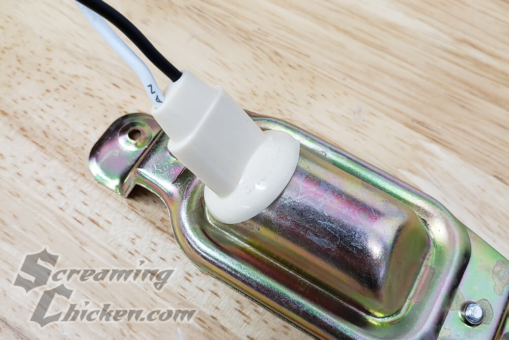 1967-69 Camaro LED License Lamp Assembly- socket