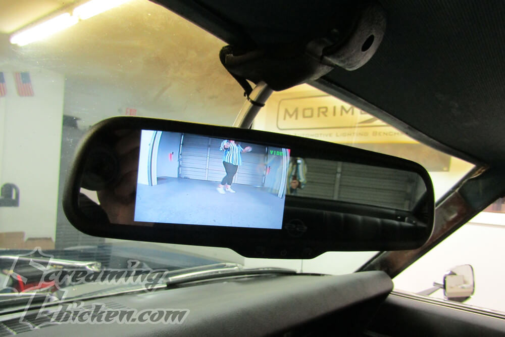 1967-69 Camaro/Firebird OE Style Mirror With Back-up Camera – Screaming ...