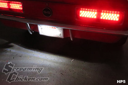 1967-69 Camaro LED License Lamp Assembly- Illuminated 2