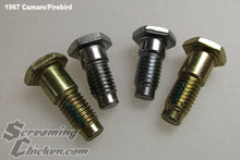 1967-69 Camaro/Firebird Front Seat Belt Bolt Set- 1967