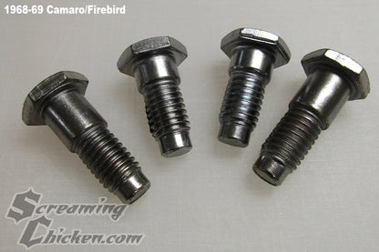 1967-69 Camaro/Firebird Front Seat Belt Bolt Set- 1968-69