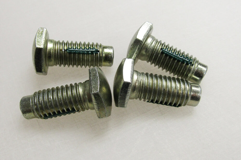 1967-69 Camaro & Firebird Rear Quarter Window Track Stud & Nut Set - New Old Stock