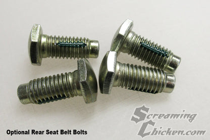 1967-69 Camaro/Firebird Front Seat Belt Bolt Set- rear bolts