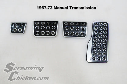 1967-81 Camaro/Firebird SRP FD Pedal Covers