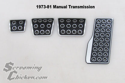 1967-81 Camaro/Firebird SRP FD Pedal Covers