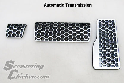 1967-1981 Camaro Firebird automatic Hex pedal cover kit