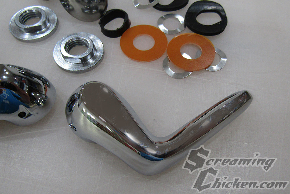 1967 Camaro Firebird Vent Window Glass Frame – Chrome, Right Hand, The Parts Place Inc. XP15355F