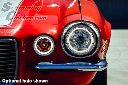 1970-73 Camaro RS Dapper Lighting Billet Parking Lights